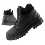 Wrangler Yuma Herren Chelsea Boots, elegante Lederstiefelette, Schwarz