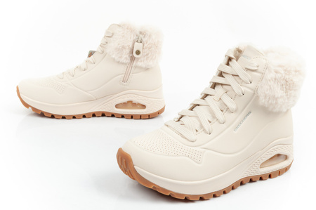 Skechers Uno Rugged Damen-Sportschuhe [167274/NAT], Creme.