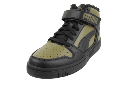 Puma Rebound Strap Herren Winterschuhe [386376 02] grün, schwarz.