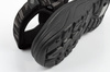 Lee Cooper Herren-Sandalen mit Klettverschluss für den Sommer und den Strand, leicht, schwarz