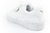Puma Cali Damen Sportschuhe Sneakers Leder weiß Plateau modisch
