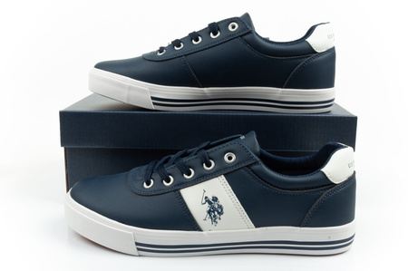 U.S. Polo Assn. Herren-Sneaker, modisch, bequem, Marineblau