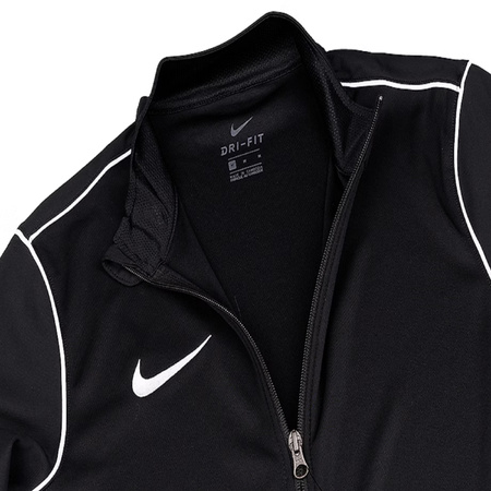 Nike Herren Sports Park Jacke mit Reißverschluss, Schwarz, fürs Training