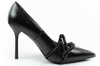 Karl Lagerfeld Sarabande Damenschuhe High Heels Naturleder schwarz [KL30919M 1M0]