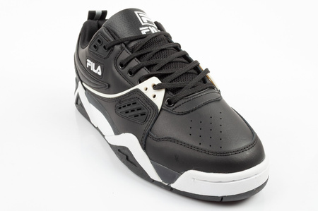 Fila Herren-Sportschuhe Casim schwarze Sneaker aus Leder bequem