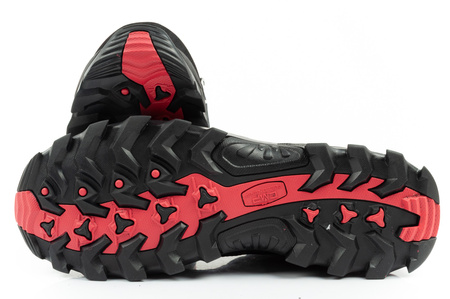 CMP Rigel Herren-Wanderschuhe aus Leder, strapazierfähig, wasserdicht, Overknee, Grau