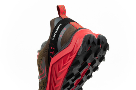 Joma Herren-Trailrunningschuhe Tundra mit Dämpfung, Khaki-Rot