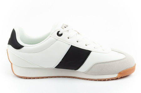 Lee Cooper Herren-Sneaker, modisch, bequem, weiß