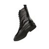 Lee Cooper Damenstiefel, Schwarz, Modisches Echtleder