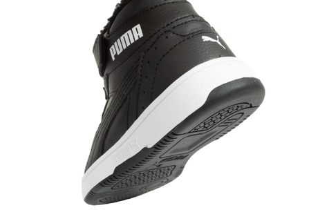 Buty dziecięce zimowe Puma Rebound Joy [375479 01] schwarz.