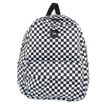 Vans Old Skool Check Schulrucksack, Sportlich, Klassisch, Urban, 22L, Schwarz-Weiß
