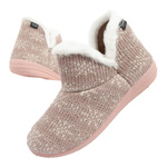 Scholl Creamy Bootie Damen-Hausschuhe [F301471023] isoliert, rosa.
