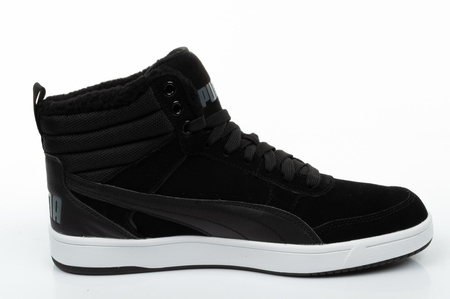 Puma Rebound Street Herren-Sneaker, Schwarz, gefüttert