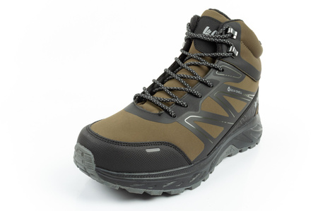 Lee Cooper Herren Winter-Wanderstiefel, isoliert, wasserdicht, grün