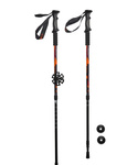 CMP Trekkingstöcke, Aluminium Nordic Walking Stöcke, Leichtgewicht, Orange