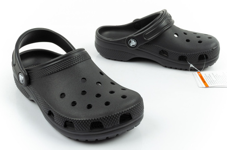 Crocs Classic Clog K Kinder-Clog-Sandalen, schwarz, modisch, bequem