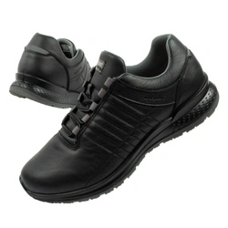 Grisport Nero Avon Herren-Sneaker aus Leder in Schwarz, bequem und leicht