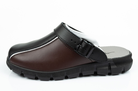 Clogs Flip-Flops medizinische Schuhe Abeba Leder [57315]