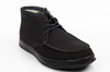 Elegante Herren-Ankle-Boots aus Leder mit Reißverschluss in Marineblau von Lee Cooper