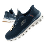 Skechers Glide-Step Herren Sneaker bequeme Slip-Ins marineblau