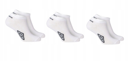 Umbro Fußsocken,  weiß, 3er-Pack [TCGX3BL]