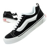 Vans Knu Skool Herren-Sneaker, Leder, Schwarz