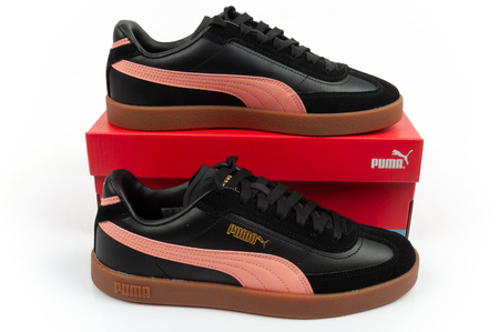 Puma Damen-Sportschuhe Club II Era Sneaker, schwarz, modisches Leder