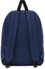 Vans Old Skool Print 22L Urbaner Schulrucksack, Marineblau, Großes VANS-Logo