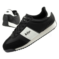 Lee Cooper Herren-Sneaker, modisch, bequem, Schwarz