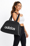 Adidas Linear Damen-Trainings- und Reisetasche, 33,5 l, Schwarz