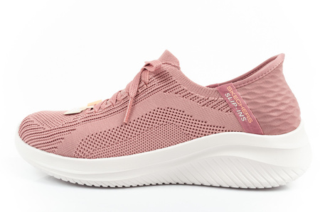 Skechers Ultra Flex Damen Sport-Schuhe Sneakers SLIP-INS bequem Rosa