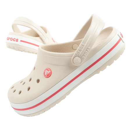 Crocs Crocband Damen Clogs, modisch und bequem, Beige