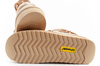 D. Franklin Damen Winterstiefel, modisches Fellfutter, isoliert, Braunbeige, High-Top