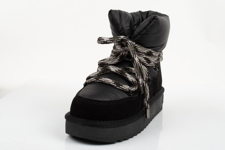 D.Franklin Damen Winterschuhe [DFSH375003-BLAC], schwarz.