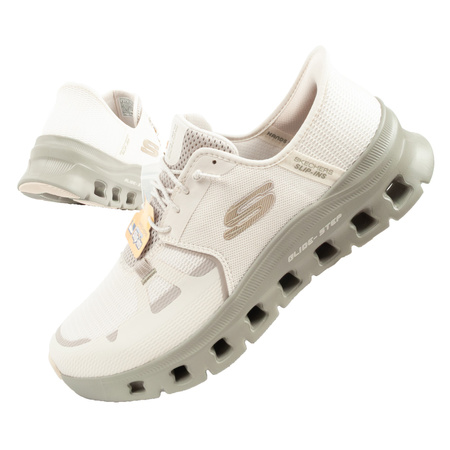 Skechers Glide-Step Pro Herren Sneaker bequeme Slip-Ins Beige