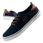 Lee Cooper Herren-Sneaker, modisch, bequem, Marineblau