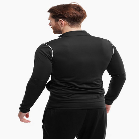 Nike Herren Sports Park Jacke mit Reißverschluss, Schwarz, fürs Training