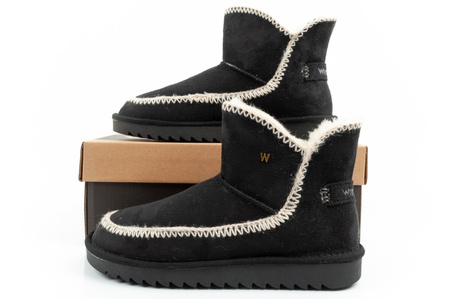 Wrangler Elsa Winterstiefel, isoliert, bequem, modisch, Schwarz