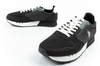 U.S. Polo Assn. Herren-Sneaker, modisch, bequem, Schwarz