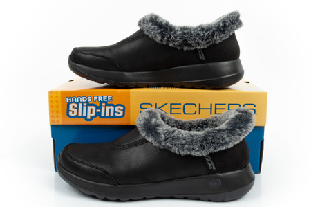 Skechers ON-THE [175490/BKGY] SLIP-IN Winterschuhe, schwarz.