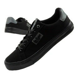 Lee Cooper Herren-Sneaker, modisch, Schwarz