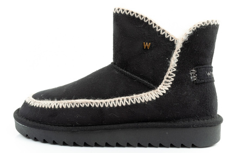 Wrangler Elsa Winterstiefel, isoliert, bequem, modisch, Schwarz