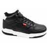 Levi's John SE Schwarze High-Top-Sneaker für Kinder