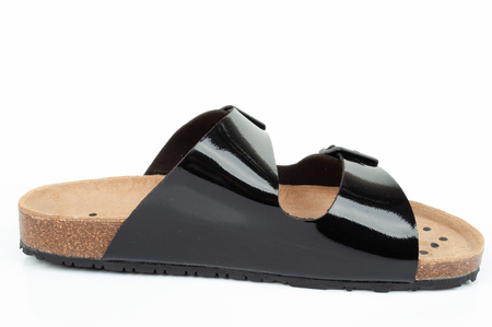Abeba Sandalen Arbeit Flip Flops Schwarz [8088]