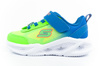 Skechers S Lights Kinder Sportschuhe Jungen leichte bequeme LED blau