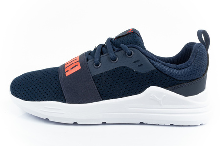 Puma Wired Run [374216 21] Kindersportschuhe, marineblau.