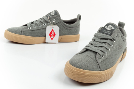 Lee Cooper Herren-Sneaker, modisch, grau, bequem