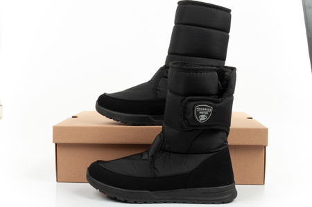 Progres Herren-Winterschuhe [PROGJ-24-154] isoliert, schwarz.