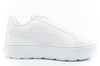 Puma Karmen Sportschuhe Sneakers Kinder weiß Plateau
