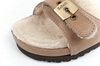 Scholl Iconic MEG Taupe Damen Flip-Flops [F303171062] Fell, beige.